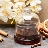 PB-96966 Paşabahçe Jam and Milk Dessert Container with Lid 118 mm